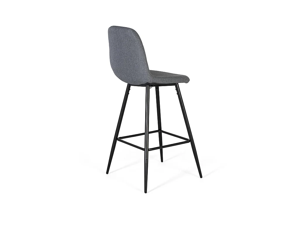 Tabouret en acier 45 cm, style contemporain - 103 x 44 x 45 cm