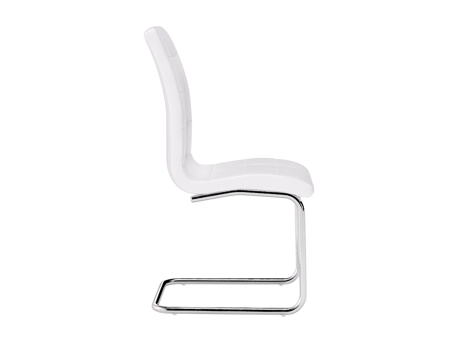 Ensemble table COSIMA + 4 chaises NADYA - Transparent et blanc