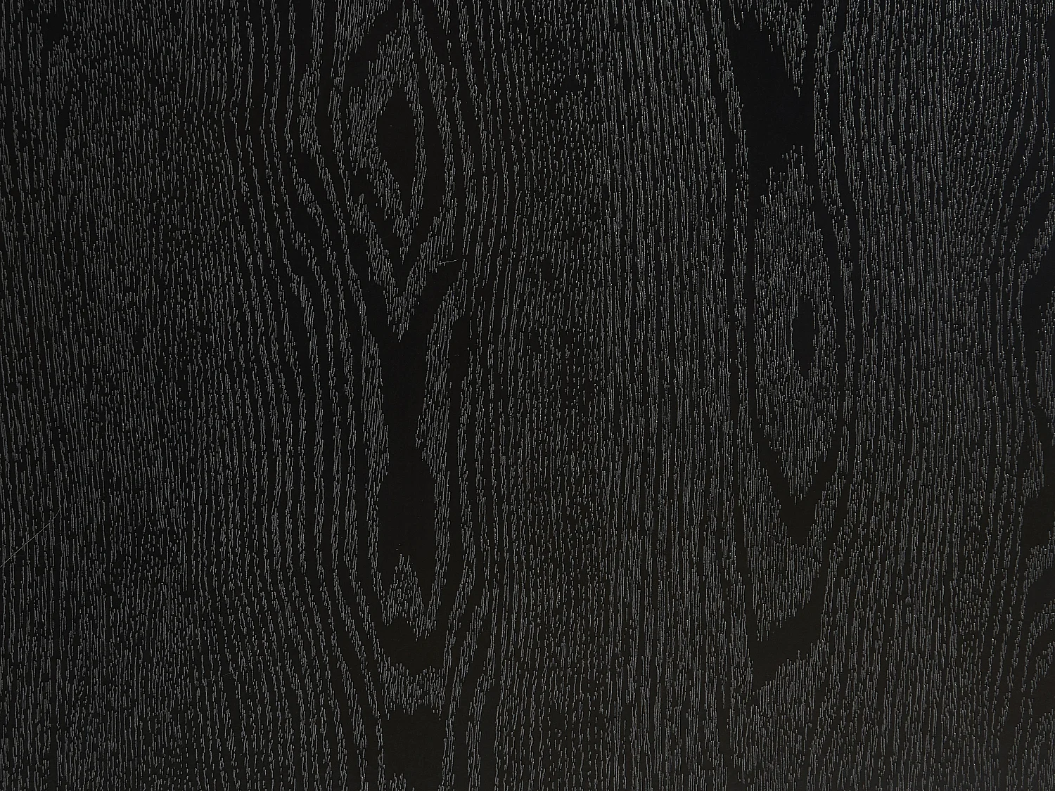 Conjunto de mesa KOMONI + 4 sillas KADIJA - Negro y beige