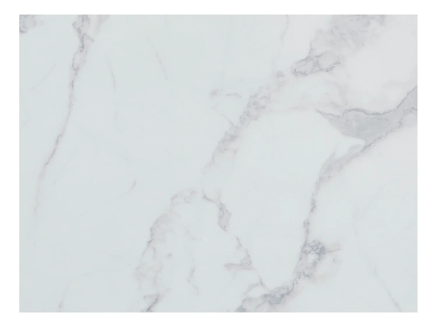 Ensemble table KOMONI + 4 chaises GULSUN - Effet marbre blanc et beige