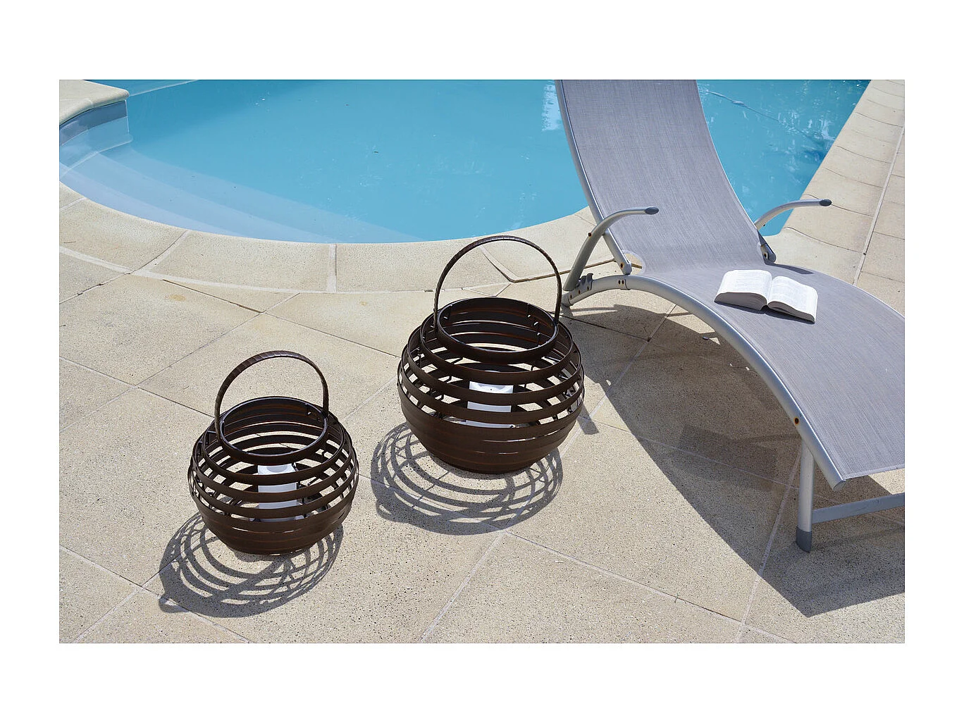 Lanterne solaire Honey h32cm - Orium