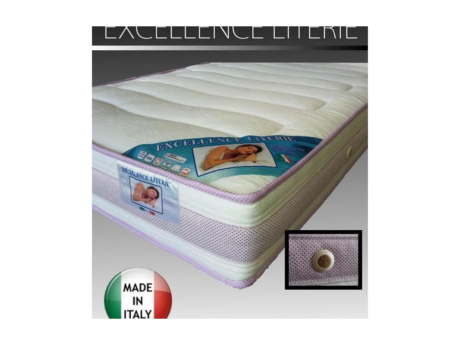 Matelas 160 x 190 cm EXCELLENCE LITERIE épaisseur 14 cm
