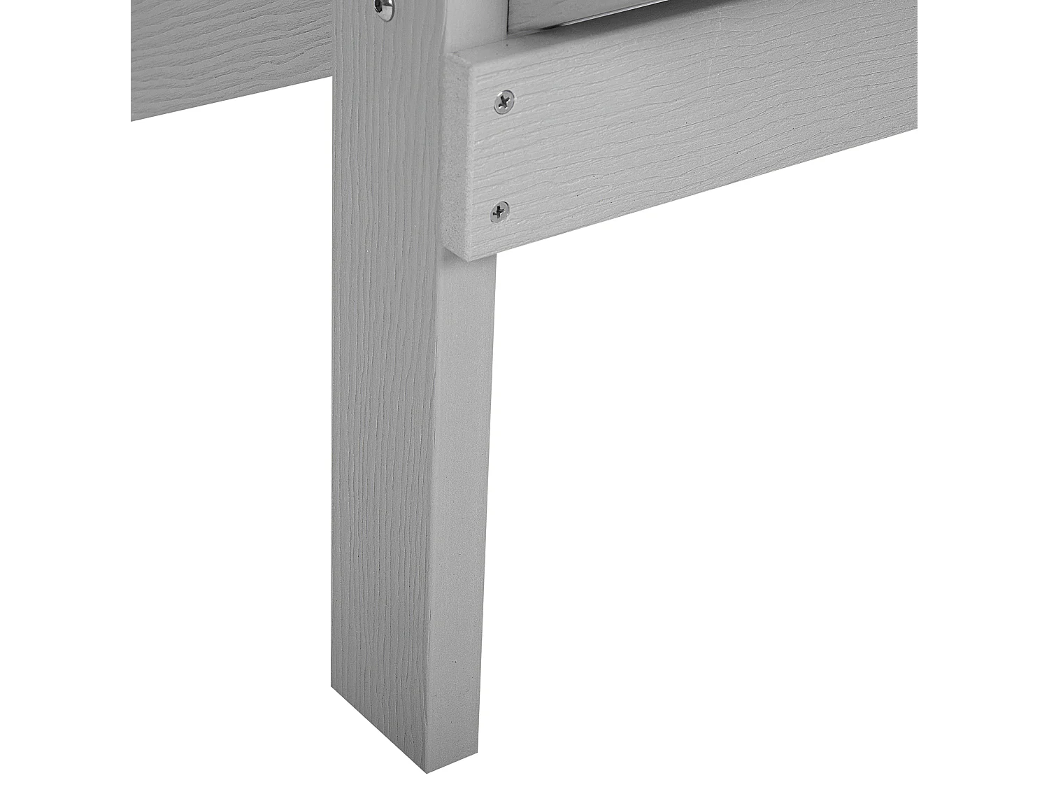 Krzesło ogrodowe ADIRONDACK Z podnóżkiem Jasnoszary