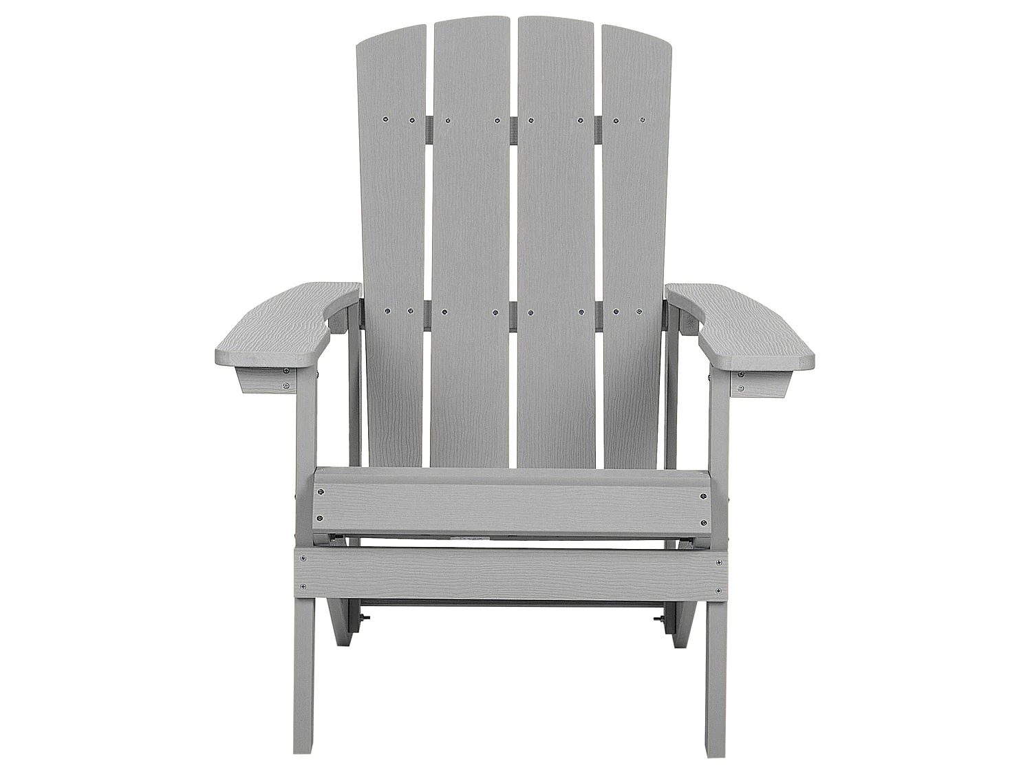Chaise de jardin ADIRONDACK Gris clair