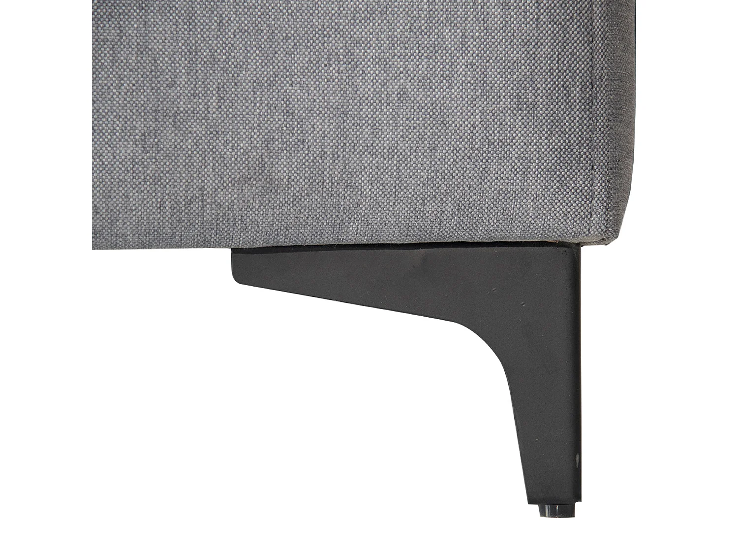 Divano letto angolare LOGAN 3 posti grigio