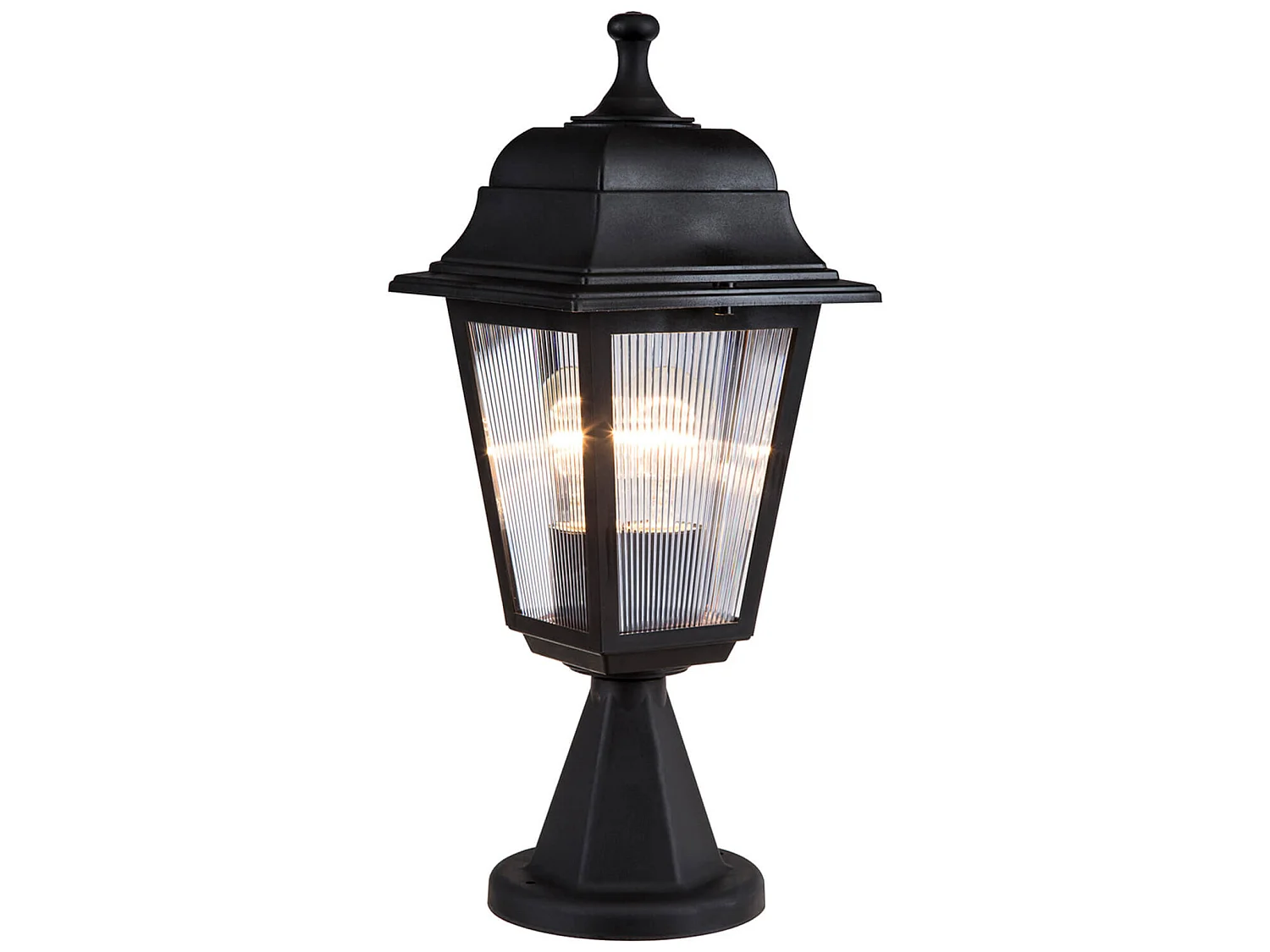 Luminaire extérieur Ipswich 38 cm E27 noir [lux.pro]