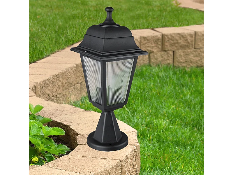 Luminaire extérieur Ipswich 38 cm E27 noir [lux.pro]