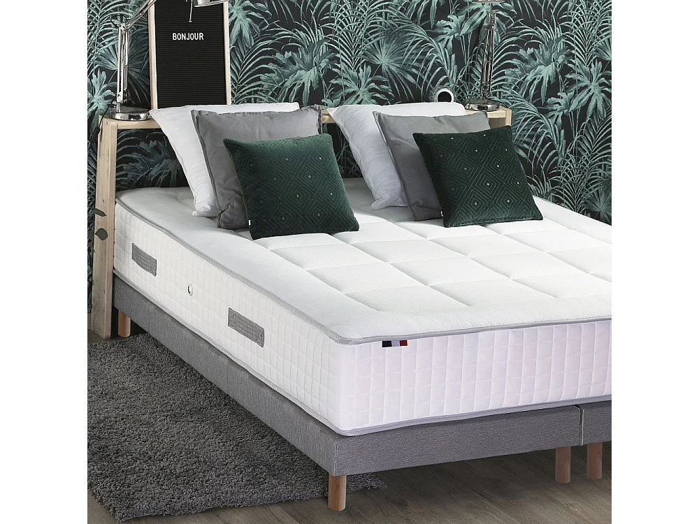 Matelas ressorts ensachés PALACIO - soutien ferme et confort équilibré Dimensions - 160 x 200 cm