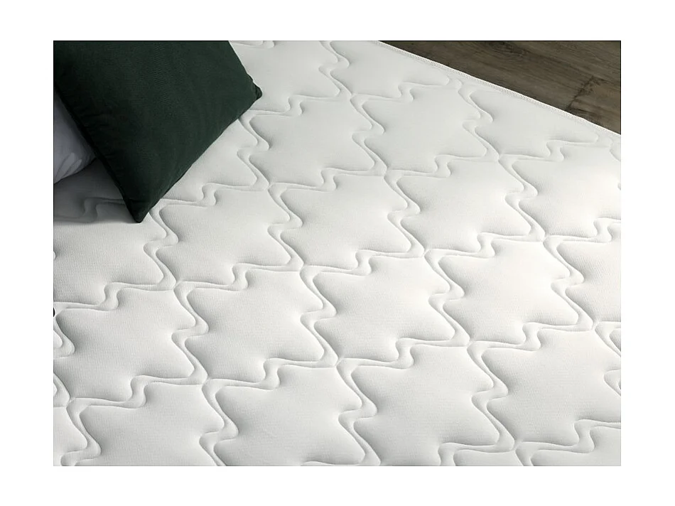 Matelas AZUR bi-confort mousse et mémoire de forme toutes saisons Dimensions - 160 x 200 cm