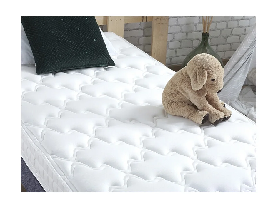 Matelas AZUR bi-confort mousse et mémoire de forme toutes saisons Dimensions - 90 x 190 cm