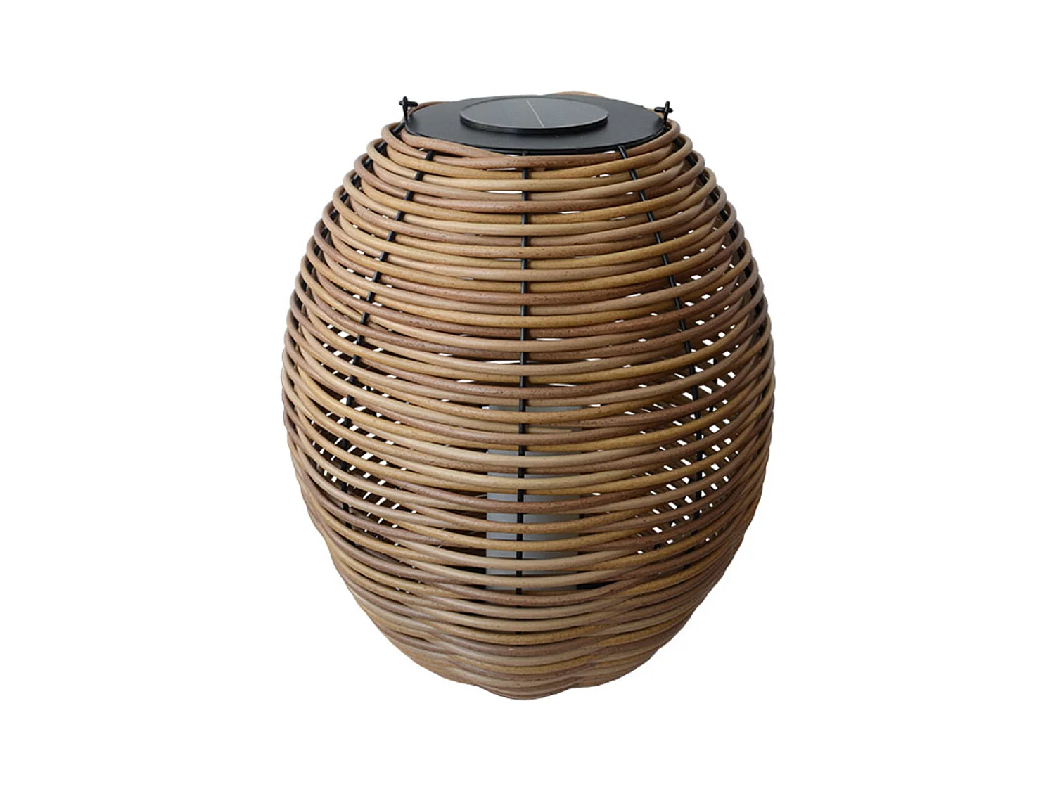 Lanterne solaire tressée Alicia h56cm - Orium