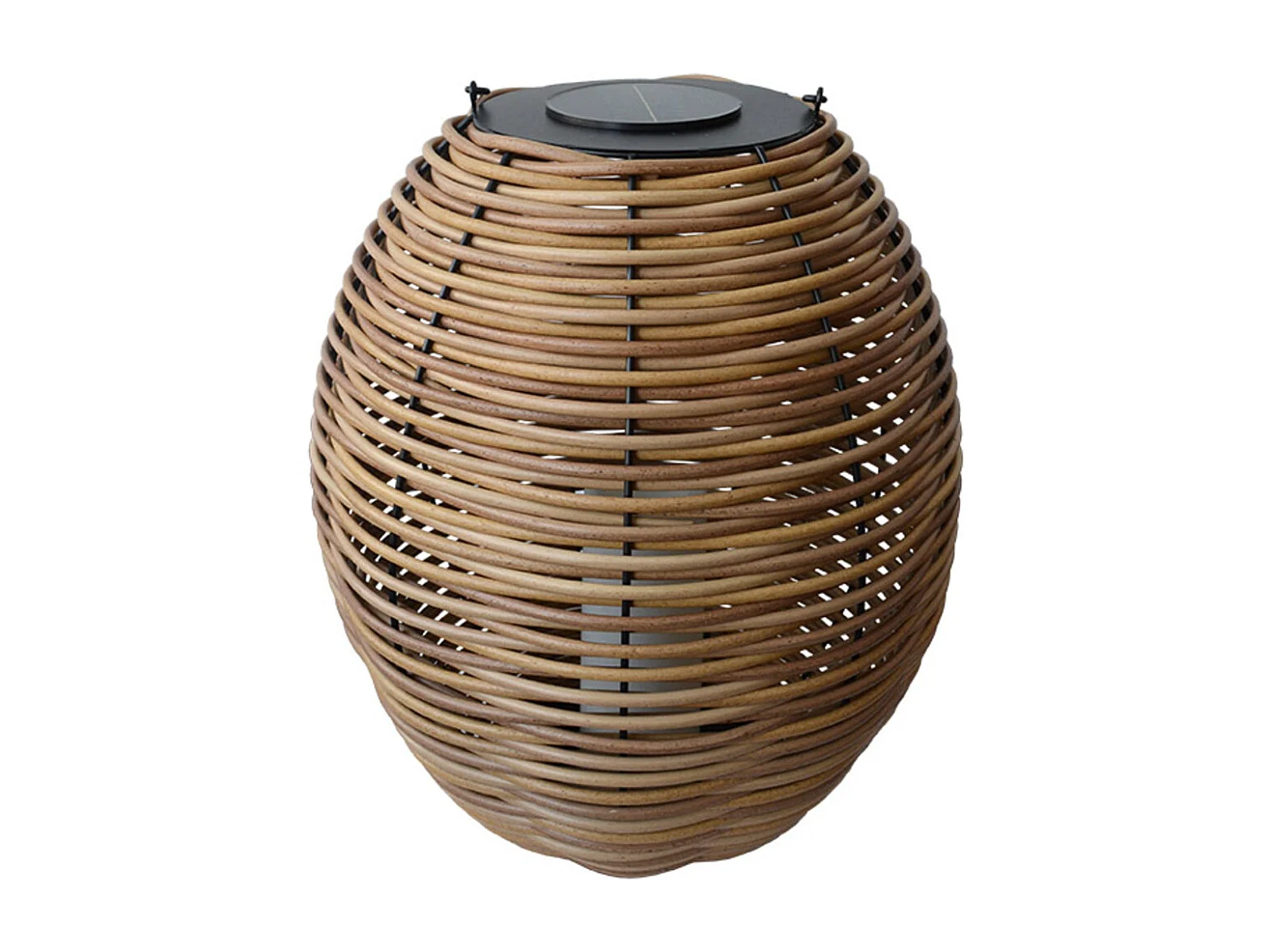 Lanterne solaire tressée Alicia h56cm - Orium