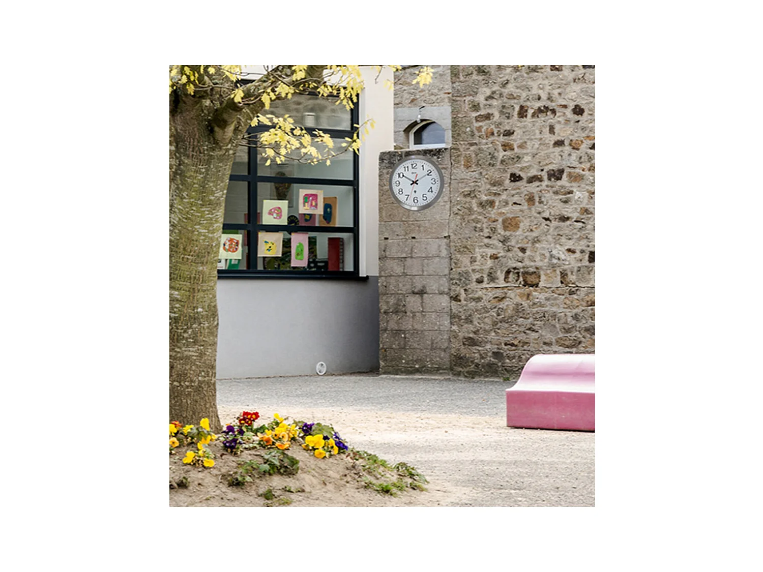Horloge étanche radio contrôlée Ø35cm - Orium