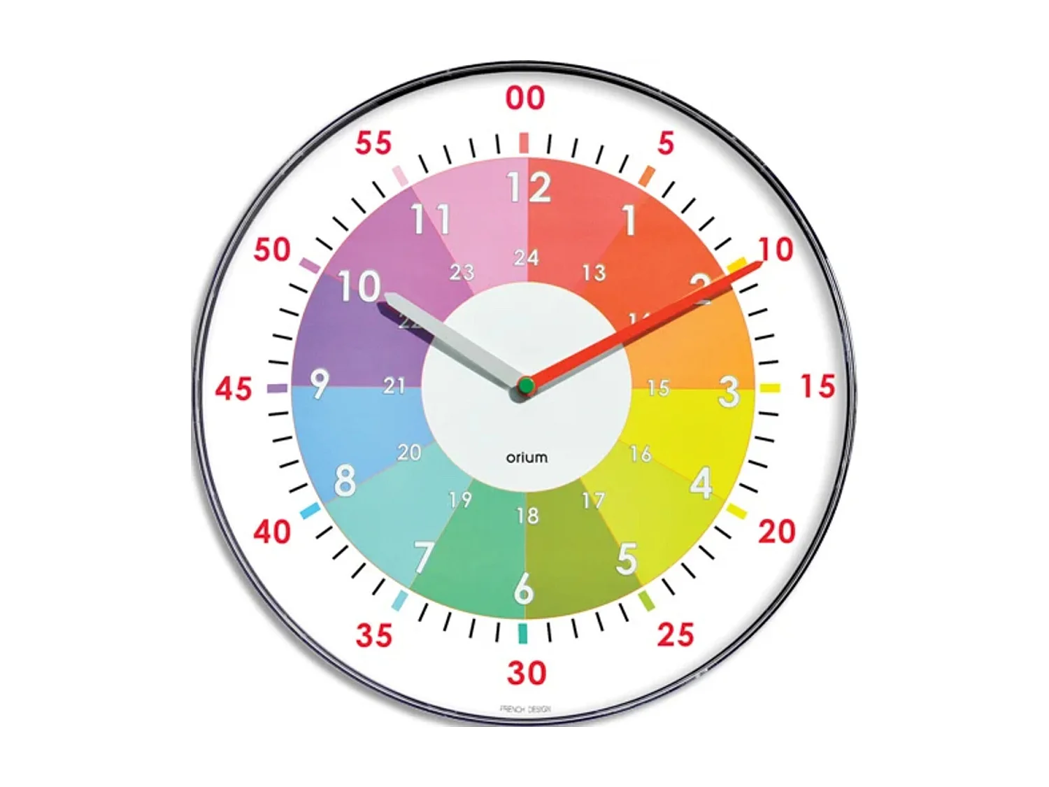 Horloge Learning Ø30cm - Orium