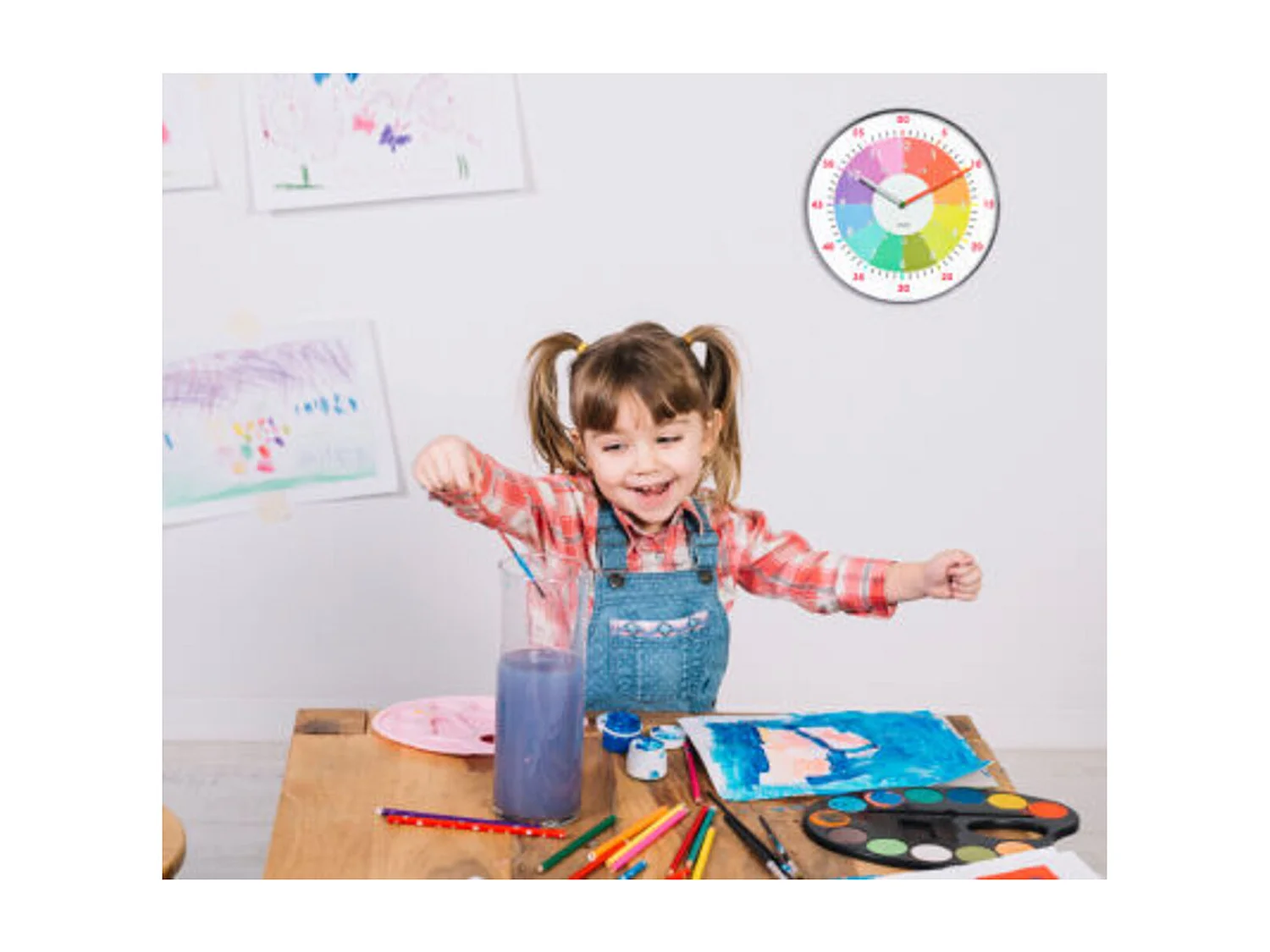 Horloge Learning Ø30cm - Orium