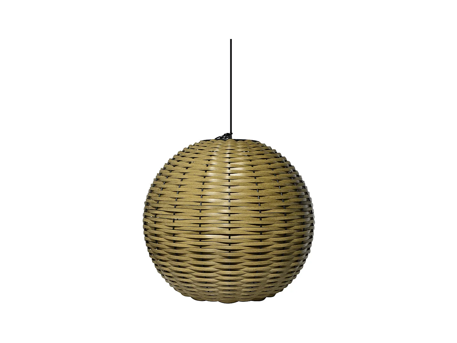 Suspension solaire tressée Alicia Ø42cm - Orium