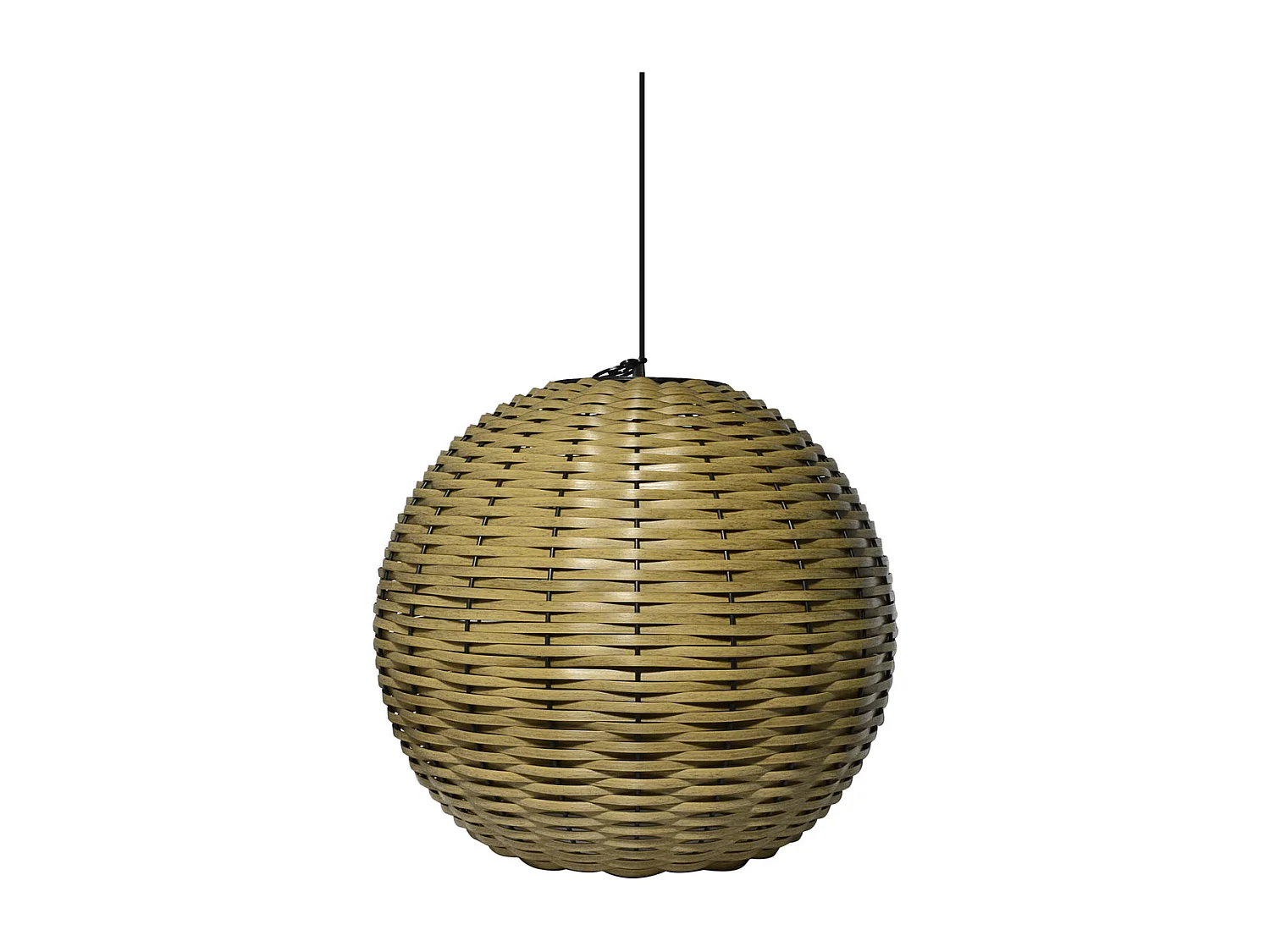 Suspension solaire tressée Alicia Ø42cm - Orium