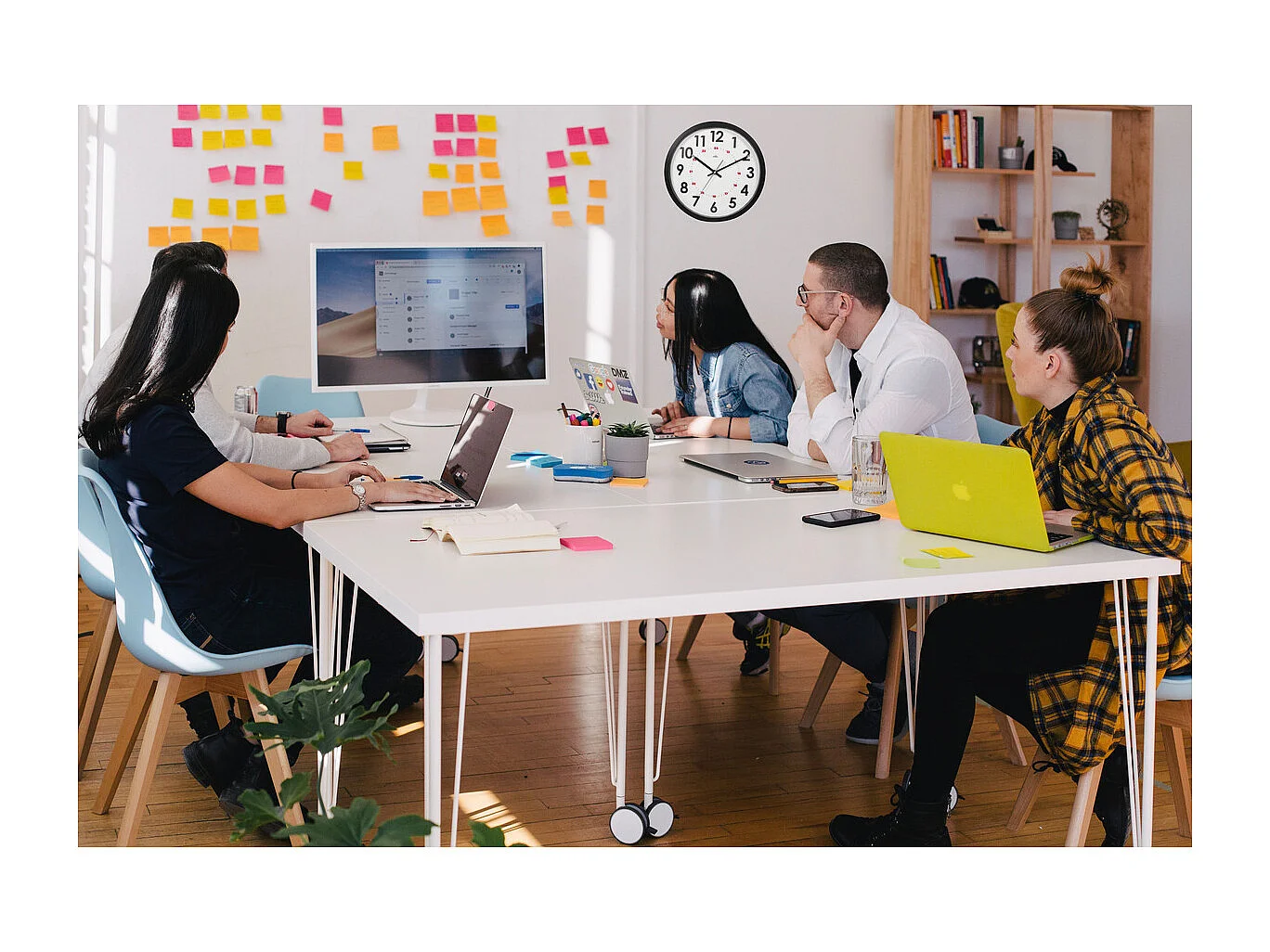 Horloge double affichage Ø30cm - Orium