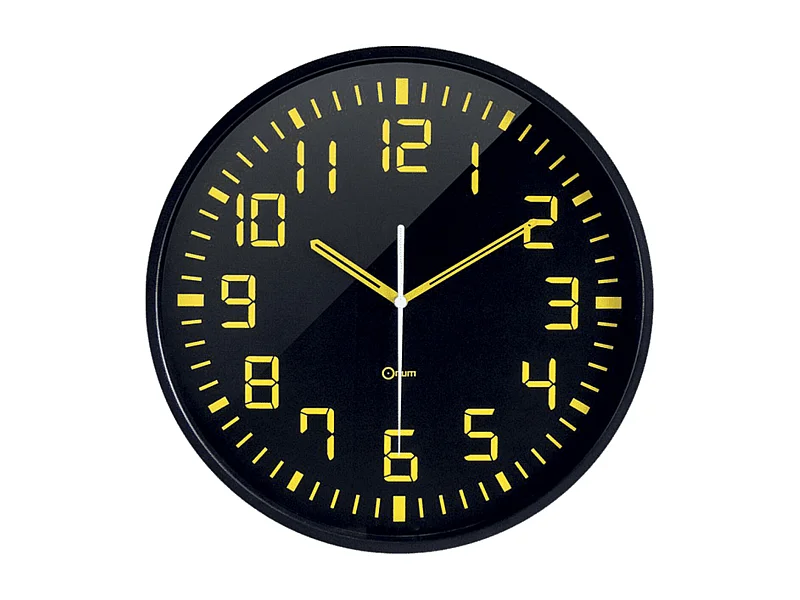 Horloge contraste silencieuse Ø30cm - Orium