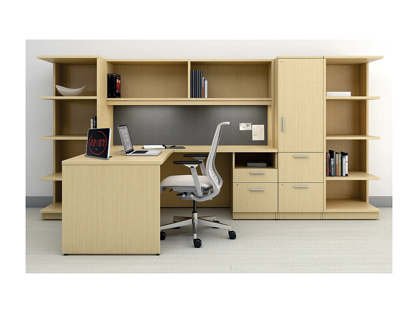 Horloge LED Studio 2en1 - Orium