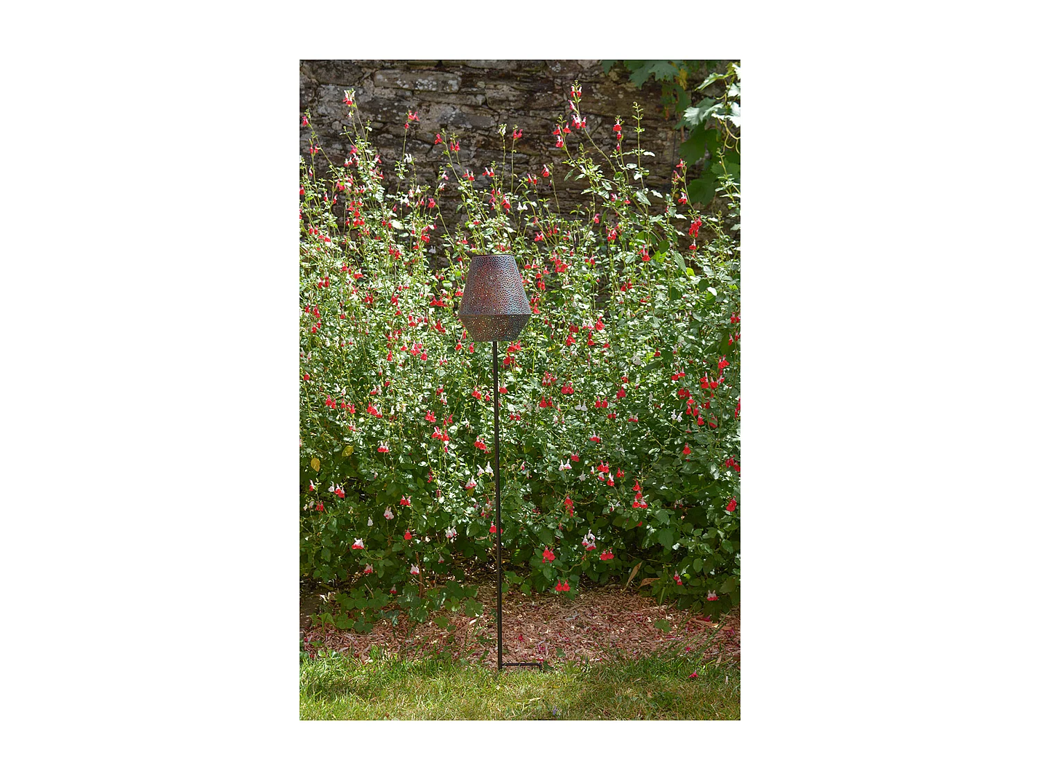 Décoration métal solaire Torche - Orium