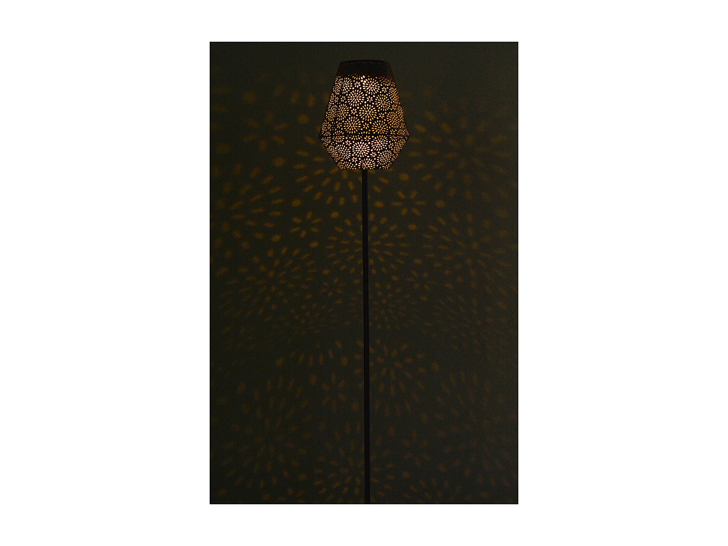 Décoration métal solaire Torche - Orium