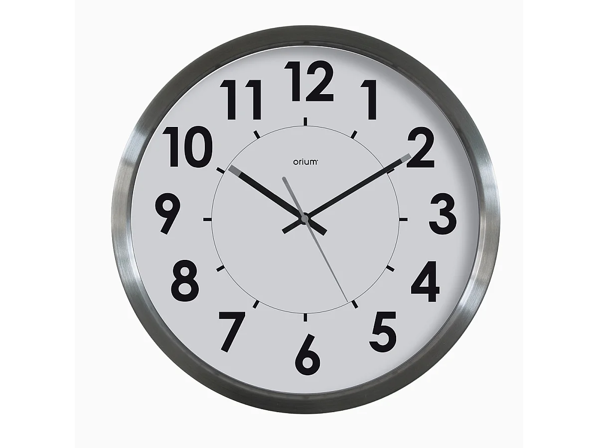 Horloge Inox Stan Ø45cm - Orium