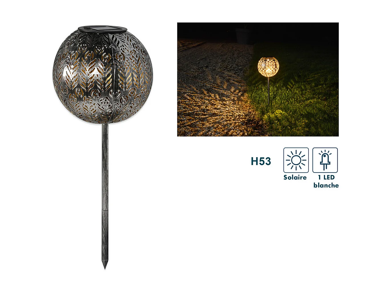 Pic solaire a planter Graphique - Orium