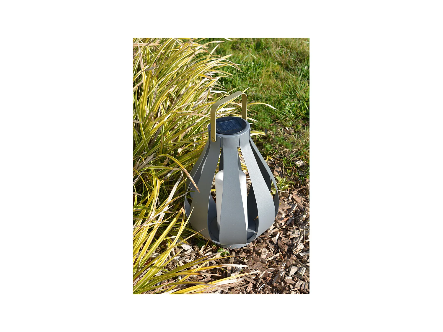 Lanterne solaire Palme h45cm - Orium