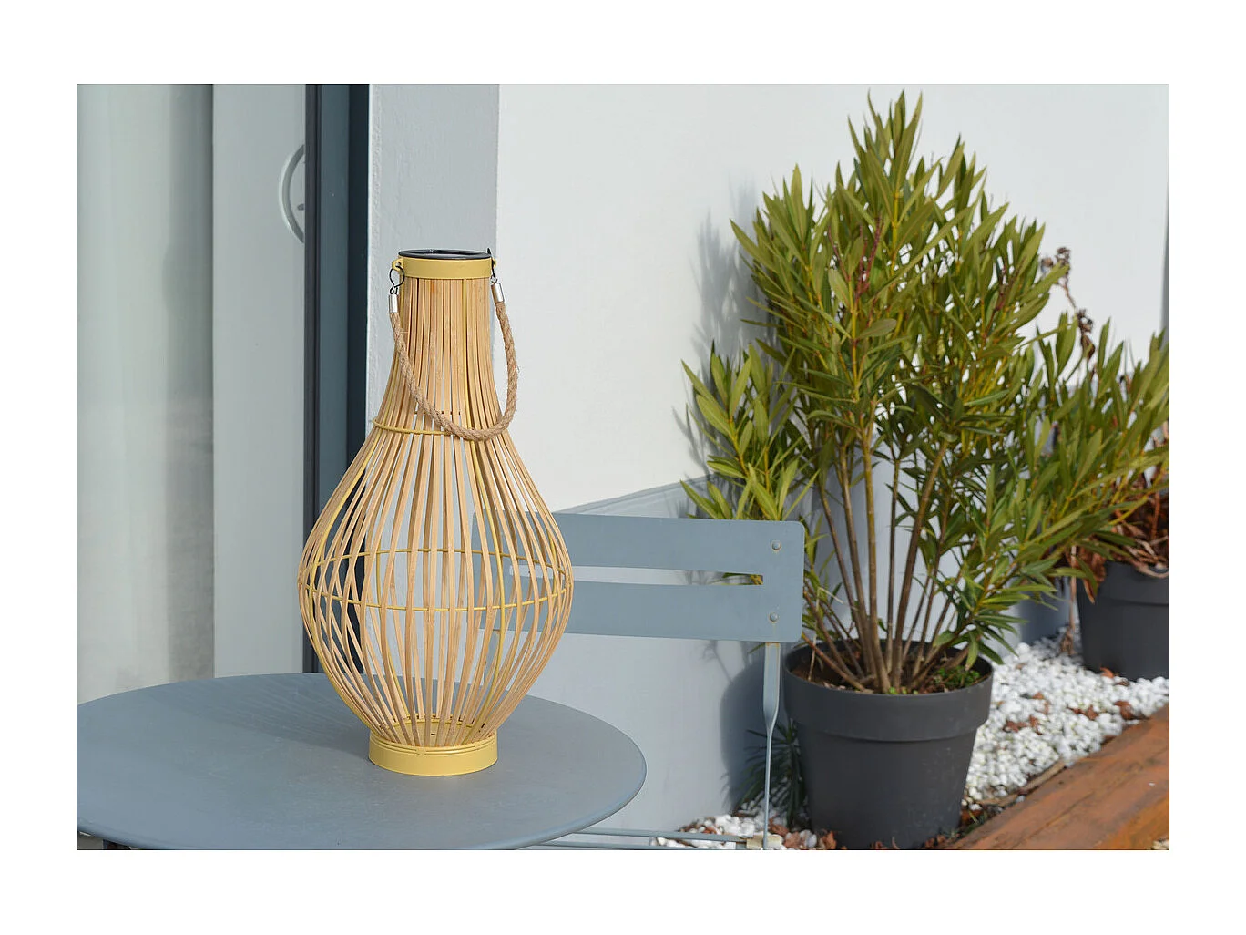 Lanterne solaire bambouVase - Orium