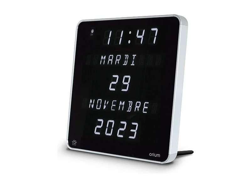 Horloge LED Ephemeris 28x28cm - Orium