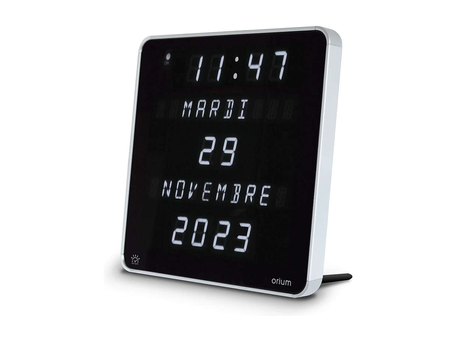Horloge LED Ephemeris 28x28cm - Orium