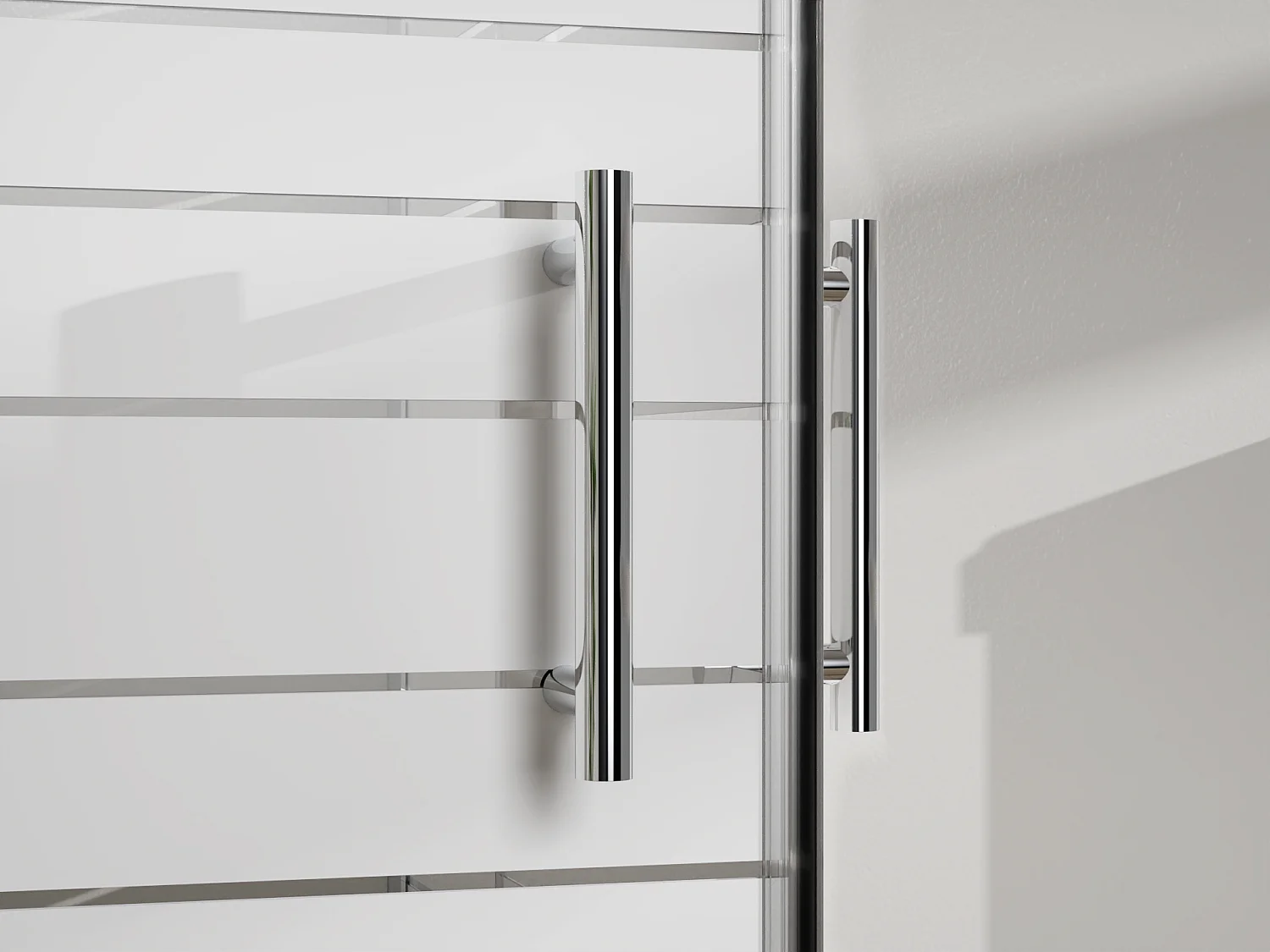 Box Doccia 80x120 Angolare Vetro Cristallo 6mm Temperato, Reversibile 2 Lati Scorrevole