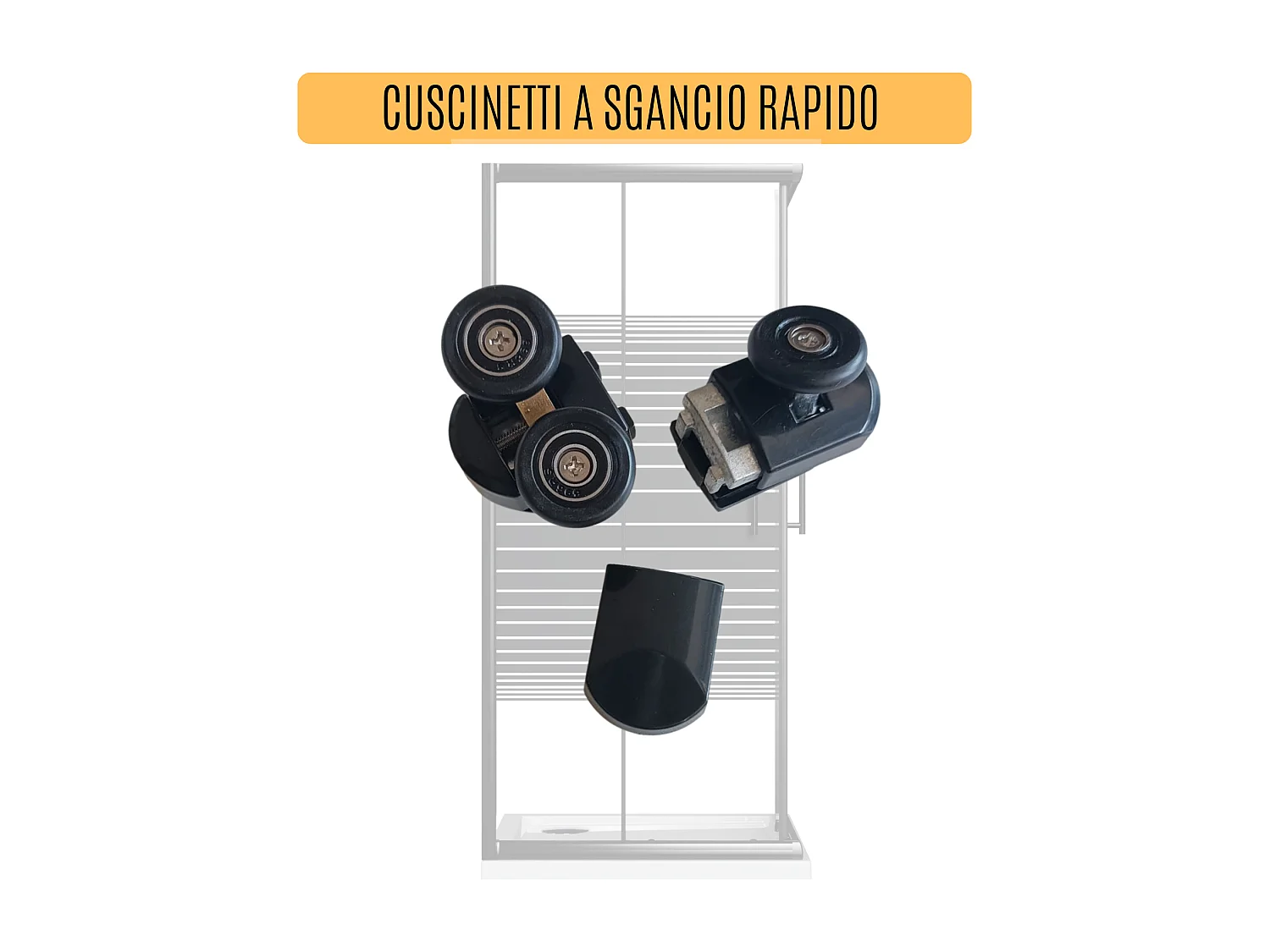 Box Doccia 80x80 Angolare Vetro 6mm Cristallo Temperato, Reversibile, Cabina Doccia Scorrevole 2 Lati