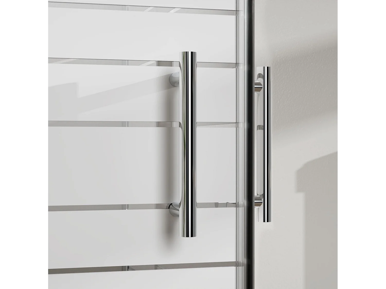 Box Doccia 70x90 Angolare Vetro Cristallo 6mm Temperato, Reversibile, Cabina Doccia Scorrevole 2 Lati