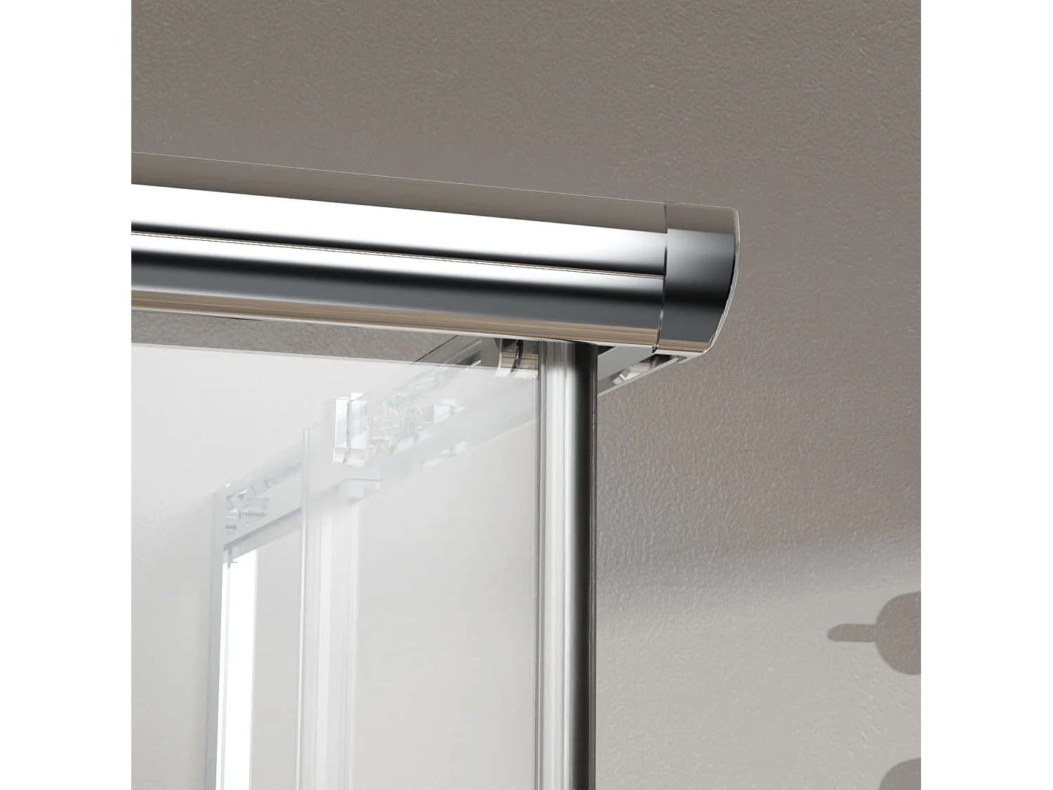 Box Doccia 70x90 Angolare Vetro Cristallo 6mm Temperato, Reversibile, Cabina Doccia Scorrevole 2 Lati