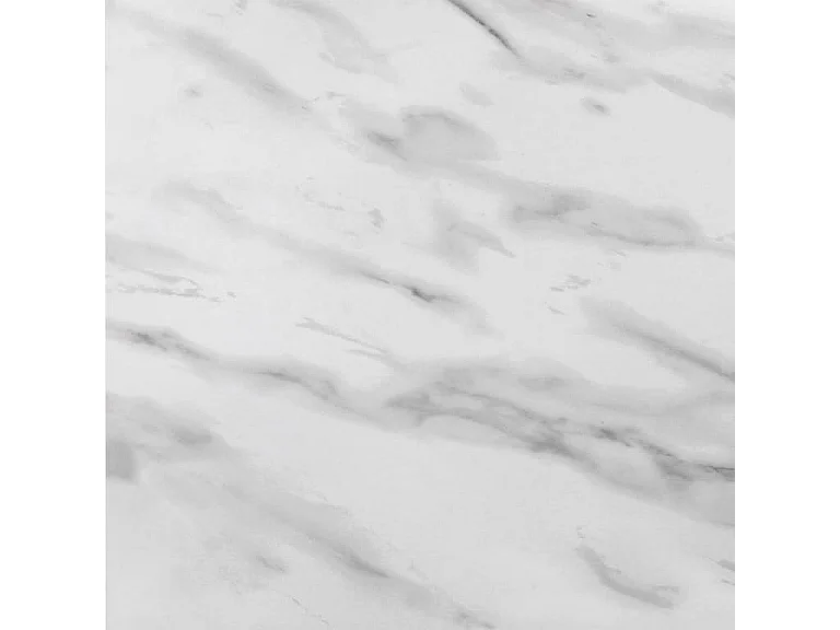 NORDLINGER PRO Plaque composite Crédence Cuisine - Décor Marbre Blanc - Aluminium - 80 x 120 cm 3/0,15 mm - Idéal cuisine