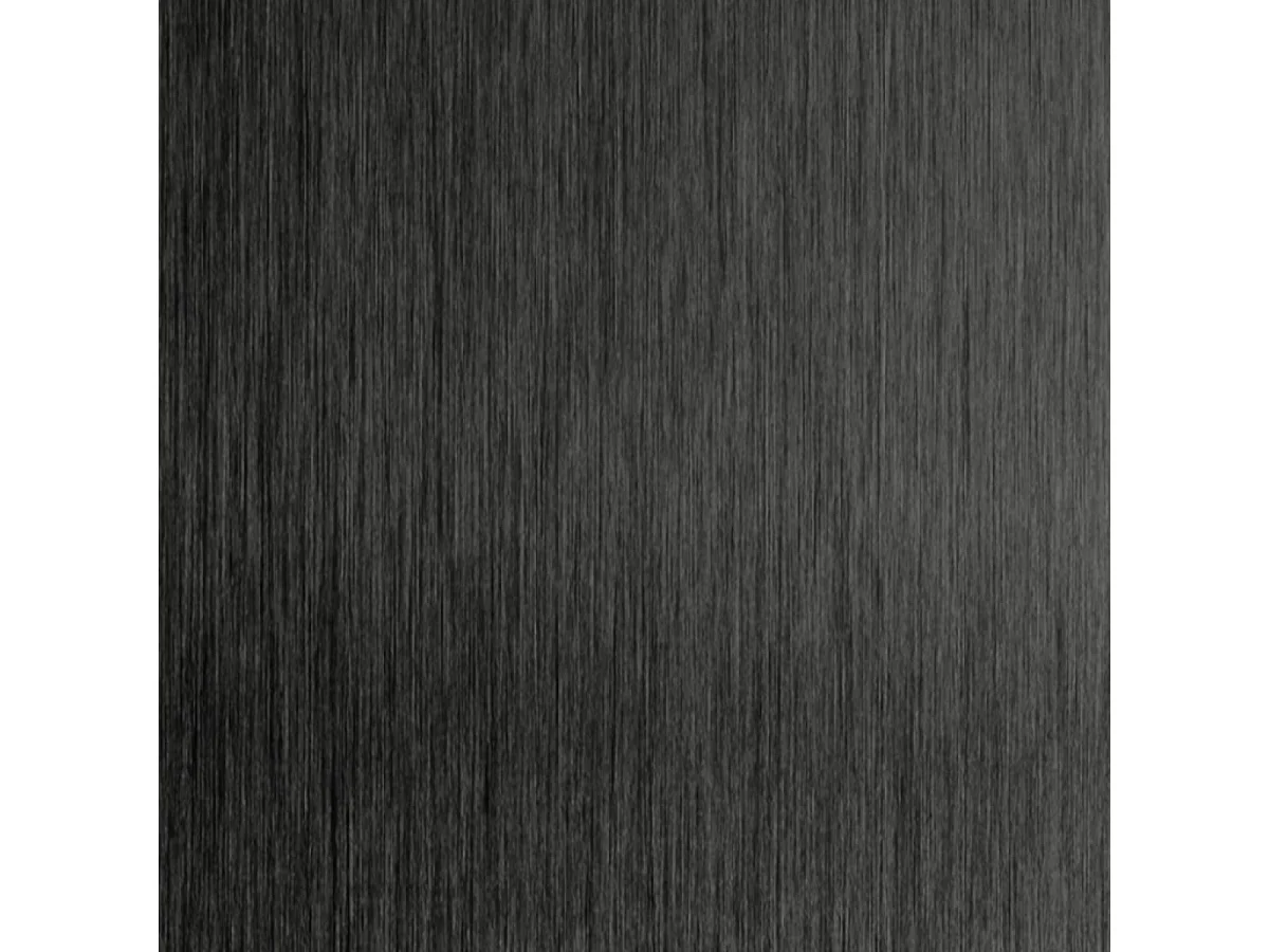 NORDLINGER PRO Plaque composite Crédence Cuisine - Décor Noir Brossé - Aluminium - 80 x 120 cm 3/0,15 mm - Idéal cuisine