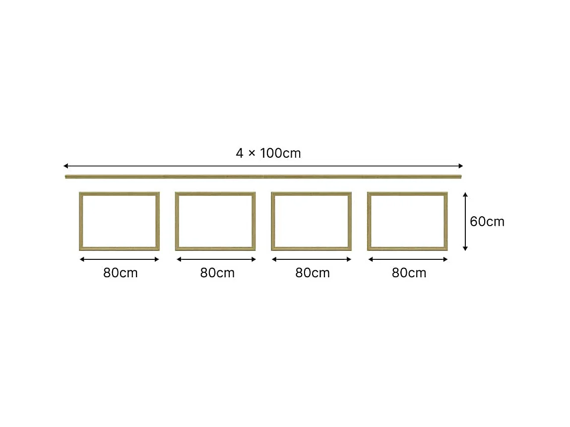 NORDLINGER PRO Kit moulure de soubassement 4m - Moulure murale - FSC 100% - Parfait pour donner du cachet au mur