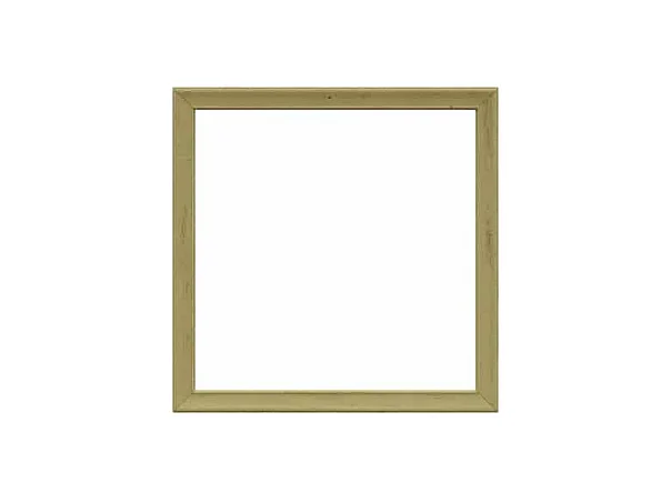 Nordlinger PRO Cadre Mouluré Bois 60x60 cm - Moulures Pré-Découpées - Certifié 100% FSC - Idéal pour Encadrement Personnalisé