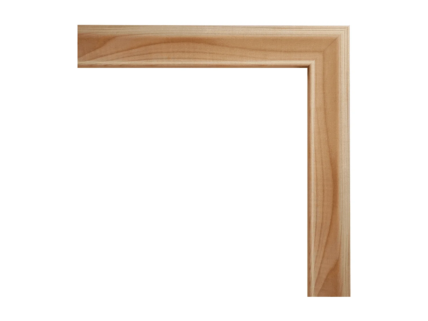 NORDLINGER PRO Encadrement mouluré 100 x 60 cm avec moulures pré-découpées - 100% FSC