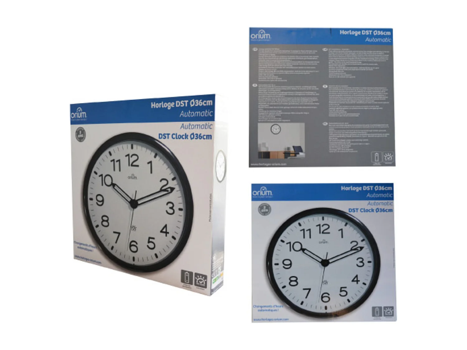 Horloge Automatic système DST Ø36cm - Orium