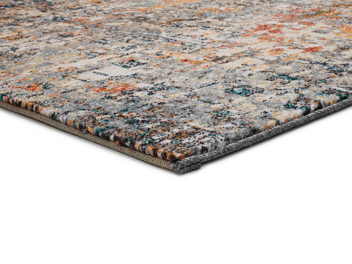 Tapis intérieur - abstrait - multicolore - 60 x 120 cm - SHIRAZ
