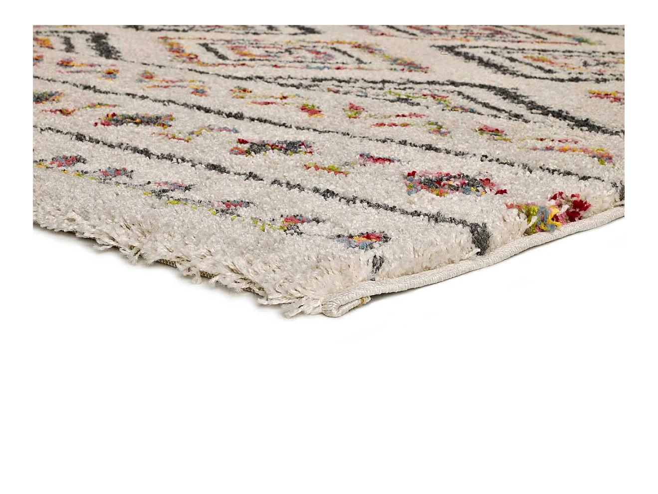 Tapis intérieur - ethnique - multicolore - 133 x 190 cm - KASBAH