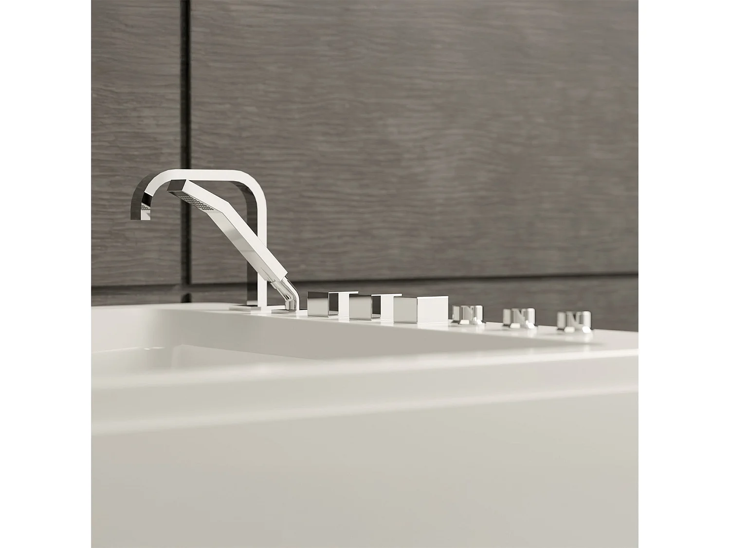 Baignoire Balnéo Tonsay duo Jets 180  x120  x68  cm, by SPALINA