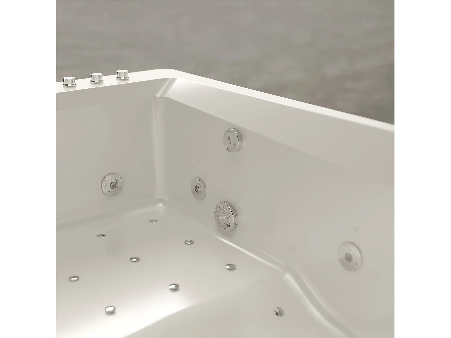 Baignoire Balnéo Tonsay duo Jets 180  x120  x68  cm, by SPALINA