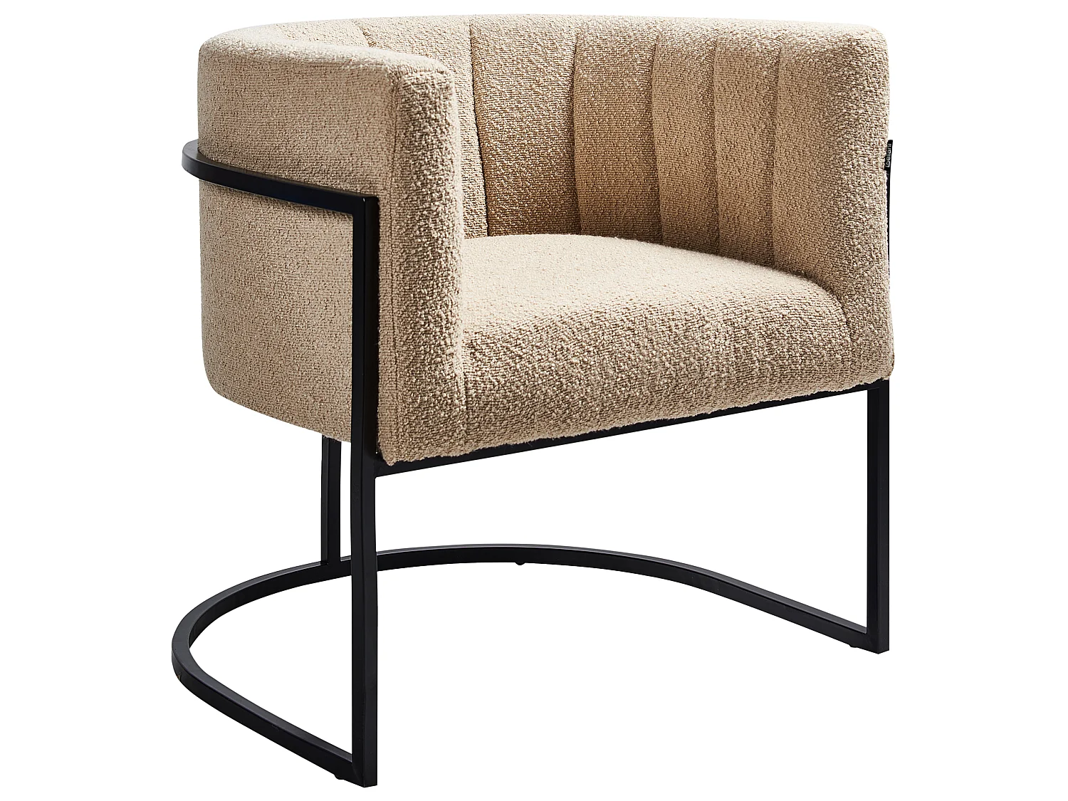 Armchair LARVIK II Boucle Beige