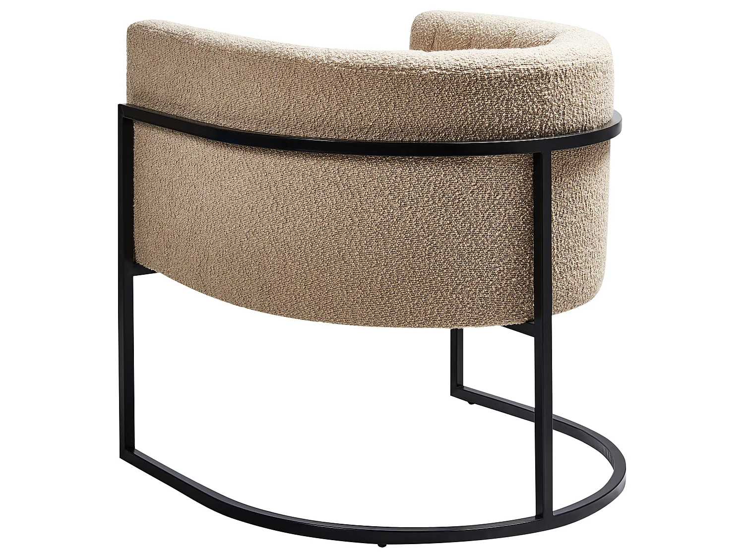 Armchair LARVIK II Boucle Beige