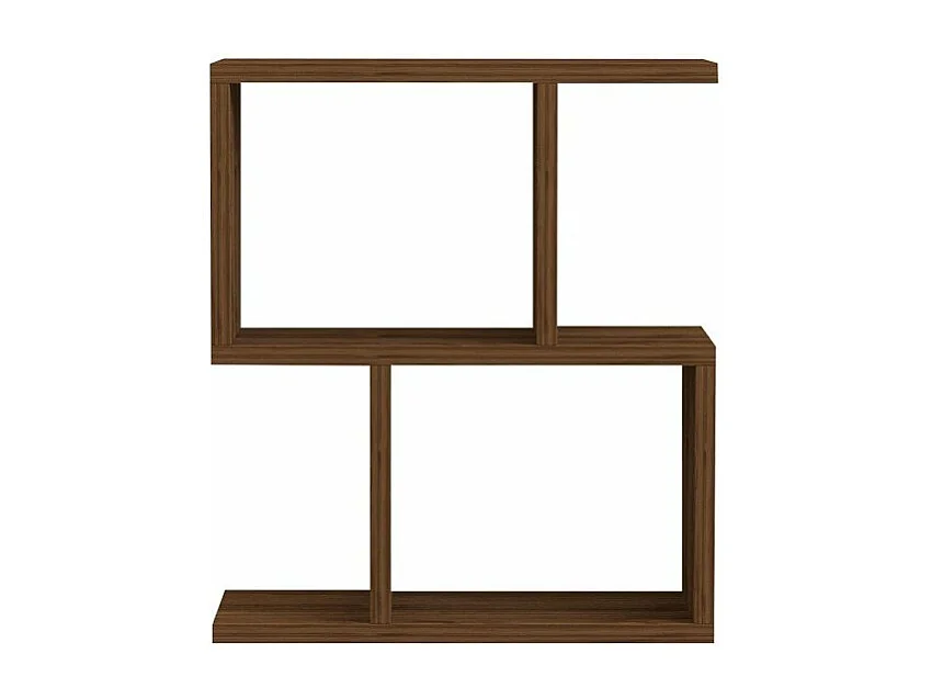 Mesa auxiliar decorada en madera de nogal L45 cm - ZET
