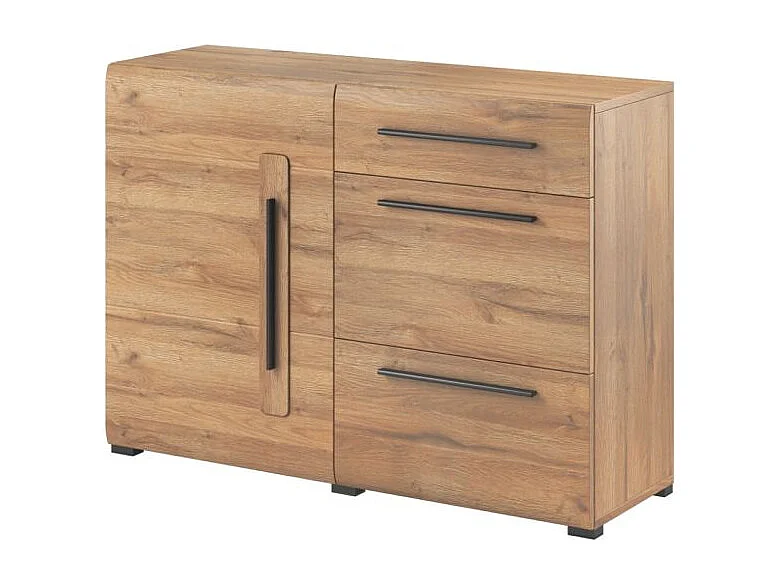 Bufé 1 puerta 3 cajones Louis Madera